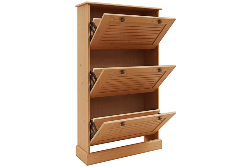 Mille Skoskåp 75x130 cm - Brun - Förvaring - Skåp - Förvaringsskåp