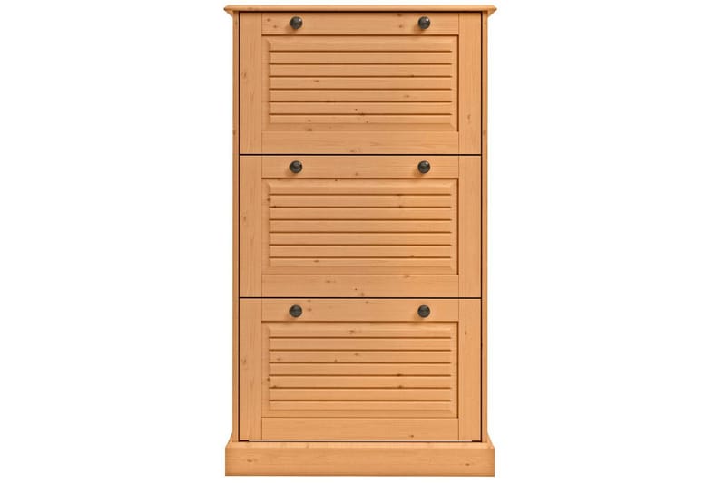 Mille Skoskåp 75x130 cm - Brun - Förvaring - Skåp - Förvaringsskåp