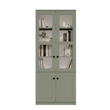 Mojon Multifunktionsskåp 80x190x37 cm - Grön - Förvaring - Skåp - Vitrinskåp