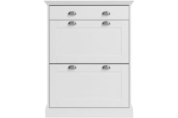 Motala Skoskåp 80x105 cm - Vit - Förvaring - Skåp - Förvaringsskåp