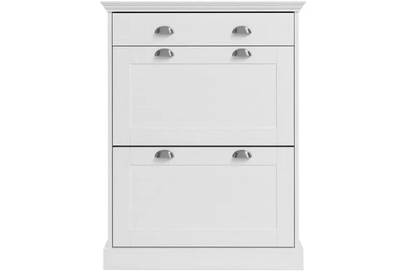 Motala Skoskåp 80x105 cm - Vit - Förvaring - Skåp - Förvaringsskåp