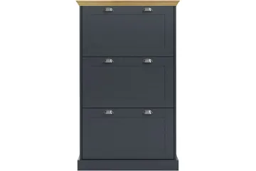 Motala Skoskåp 80x132 cm - Grå - Förvaring - Skåp - Förvaringsskåp