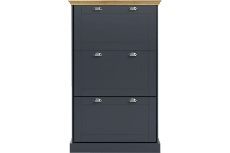 Motala Skoskåp 80x132 cm - Grå - Förvaring - Skåp - Förvaringsskåp