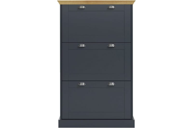 Motala Skoskåp 80x132 cm - Grå - Förvaring - Skåp - Förvaringsskåp