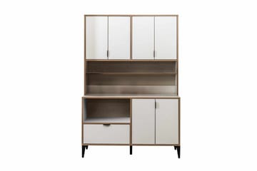 Olyros Förvaringsm öbel 127x190 cm - Vit - Förvaring - Skåp - Förvaringsskåp