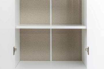 Olyros Förvaringsmöbel 127x190 cm - Vit - Förvaring - Skåp - Förvaringsskåp