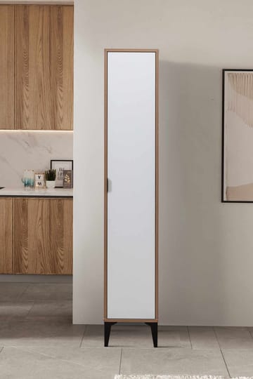 Olyros Högskåp 35x190 cm - Vit - Förvaring - Skåp - Förvaringsskåp