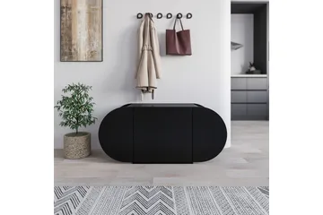 Pozy Skoskåp 110 cm - Svart - Förvaring - Skåp - Förvaringsskåp