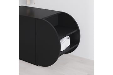 Pozy Skoskåp 110 cm - Svart - Förvaring - Skåp - Förvaringsskåp