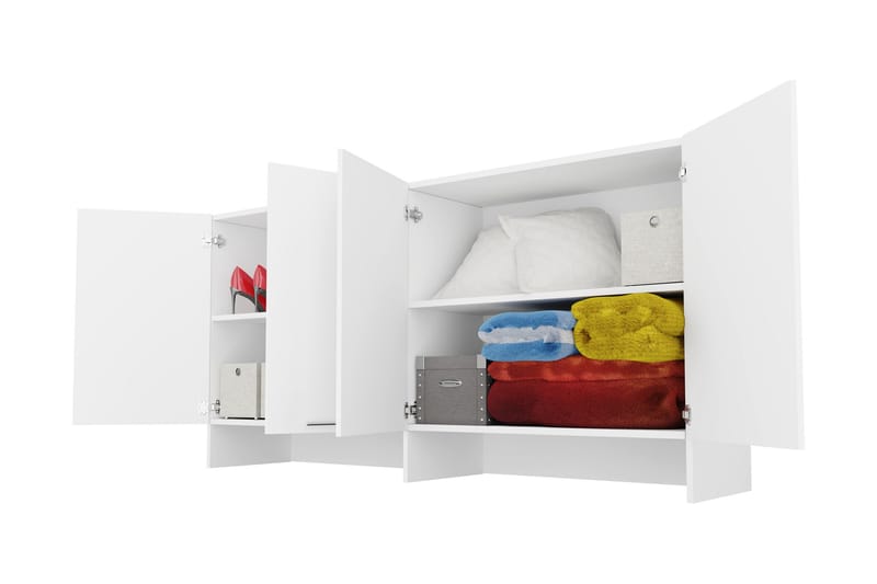 Rauk Highboard - Grå - Förvaring - Skåp - Förvaringsskåp