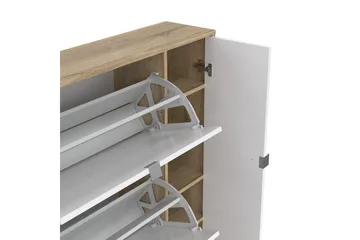 Rivornis Skoskåp 98,8 cm - Natur - Förvaring - Skåp - Förvaringsskåp