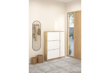 Rivornis Skoskåp 98,8 cm - Natur - Förvaring - Skåp - Förvaringsskåp