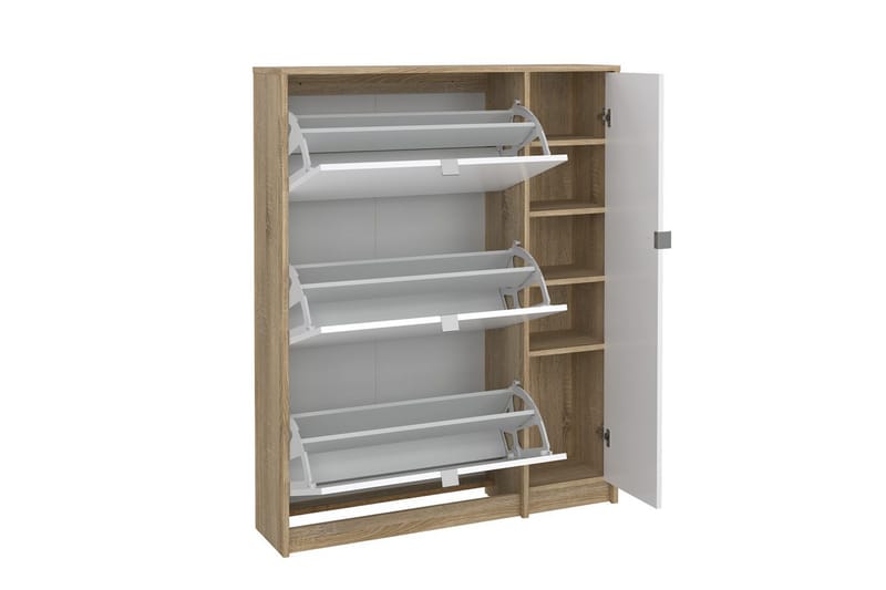 Rivornis Skoskåp 98,8 cm - Natur - Förvaring - Skåp - Förvaringsskåp
