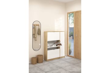 Rivornis Skoskåp 98,8 cm - Natur - Förvaring - Skåp - Förvaringsskåp