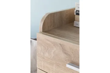 Rullkontejner Wohnling 4 lådor med hjul, förvaringsbricka, foliebelagd spånskiva, modern stil Sonoma - Sonoma - Förvaring - Skåp - Förvaringsskåp