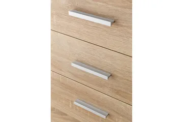 Rullkontejner Wohnling 4 lådor med hjul, förvaringsbricka, foliebelagd spånskiva, modern stil Sonoma - Sonoma - Förvaring - Skåp - Förvaringsskåp