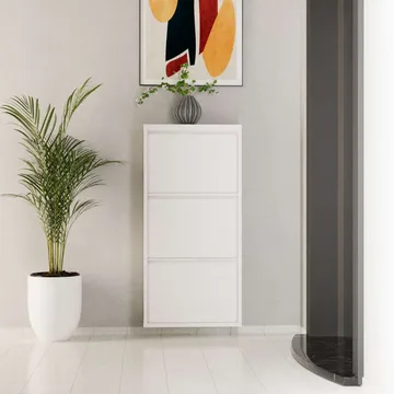 Rylanis Skoskåp 50x103 cm - Vit - Förvaring - Skåp - Förvaringsskåp