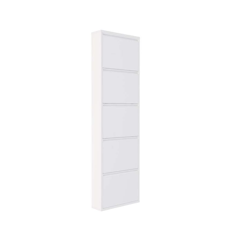 Rylanis Skoskåp 50x169 cm - Vit - Förvaring - Skåp - Förvaringsskåp