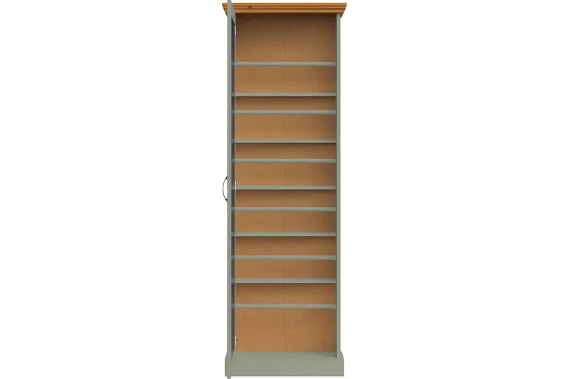 Selma Skoskåp 60x180 cm, Gr ön