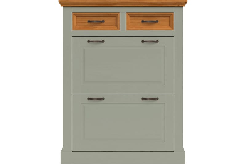 Selma Skoskåp 90x115 cm - Grön - Förvaring - Skåp - Förvaringsskåp