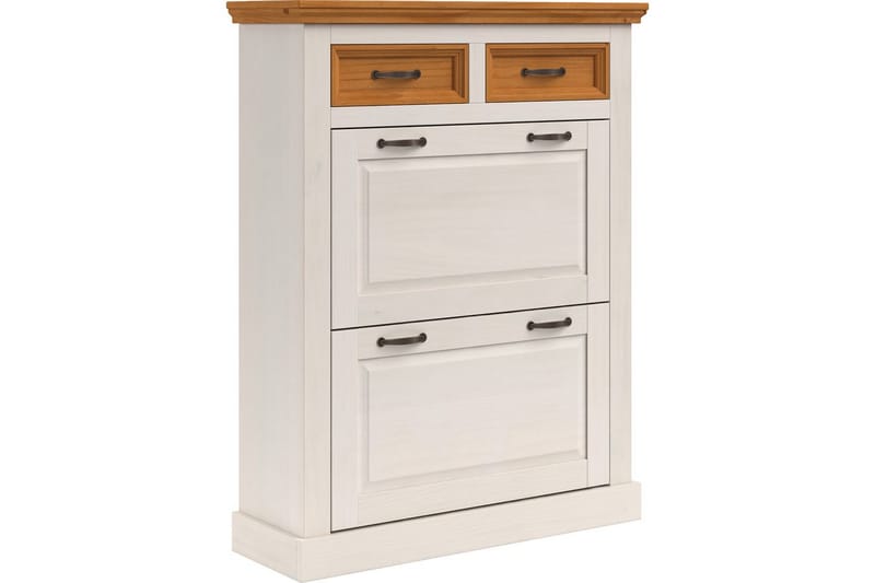 Selma Skoskåp 90x115 cm, Vit