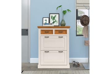 Selma Skoskåp 90x115 cm - Vit - Förvaring - Skåp - Förvaringsskåp