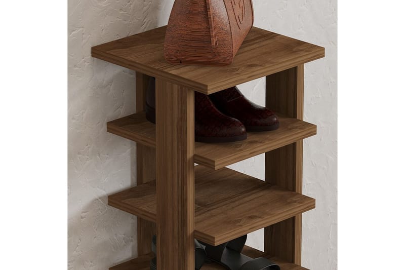 Seynor Skoskåp 29,6 cm - Valnöt - Förvaring - Skåp - Förvaringsskåp