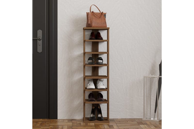 Seynor Skoskåp 29,6 cm - Valnöt - Förvaring - Skåp - Förvaringsskåp