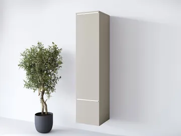 Sherie Vitrinskåp 30 cm - beige - Förvaring - Skåp - Förvaringsskåp