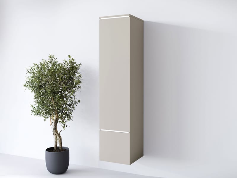 Sherie Vitrinskåp 30 cm - beige - Förvaring - Skåp - Förvaringsskåp