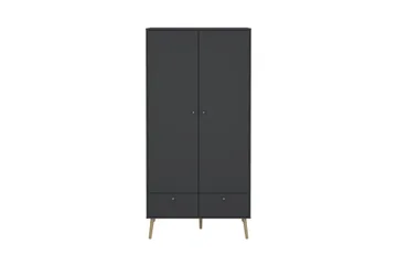 Shinta Garderobdsskåp 99x200 cm - Grå - Förvaring - Skåp - Förvaringsskåp