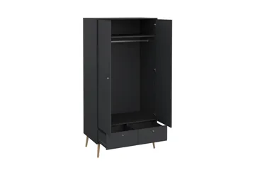 Shinta Garderobdsskåp 99x200 cm - Grå - Förvaring - Skåp - Förvaringsskåp