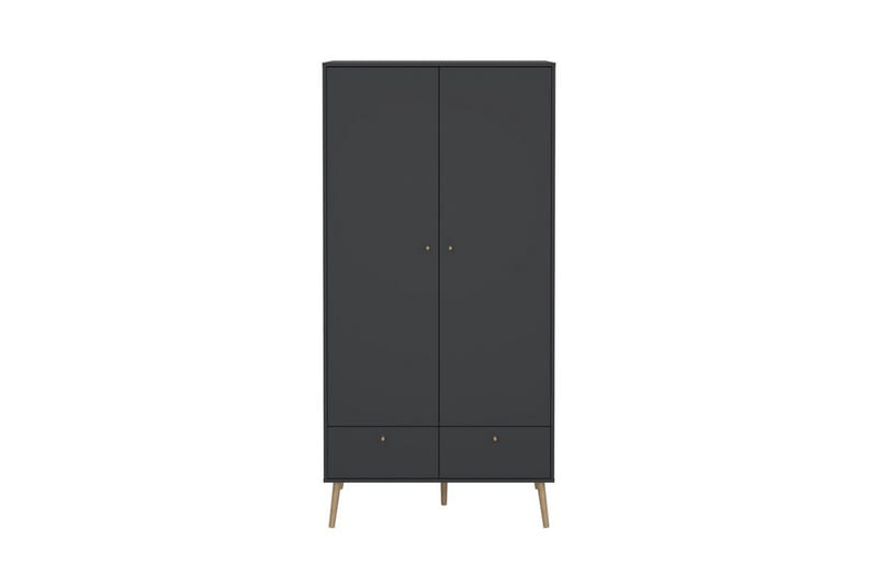 Shinta Garderobdsskåp 99x200 cm - Grå - Förvaring - Skåp - Förvaringsskåp