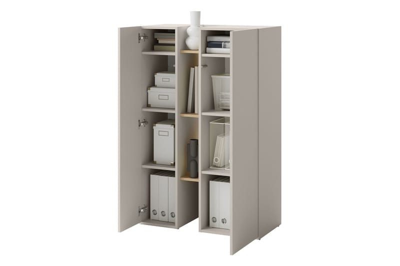 Sigmana Highboard - Grå/Beige - Förvaring - Skåp - Förvaringsskåp