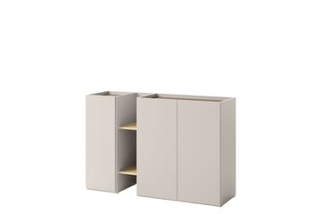 Sigmana Highboard - Ljusgrå/Beige - Förvaring - Skåp - Förvaringsskåp