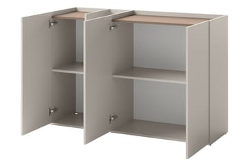 Sigmana Highboard - Ljusgrå/Beige - Förvaring - Skåp - Förvaringsskåp
