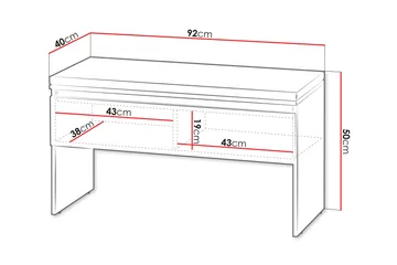Simply Skoskåp 92x40 cm - Grå - Förvaring - Skåp - Förvaringsskåp