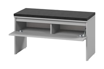 Simply Skoskåp 92x40 cm - Grå - Förvaring - Skåp - Förvaringsskåp