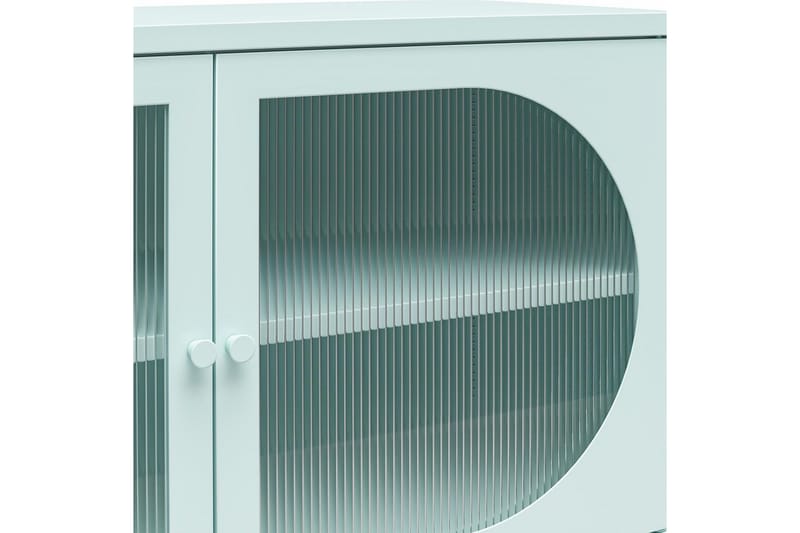 Skåp Luna 100x40x64 cm, Himmelsblå - 100x40x64 cm, Himmelsblå - Förvaring - Skåp - Vitrinskåp