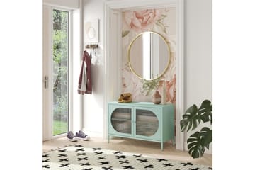 Skåp Luna 100x40x64 cm, Himmelsblå - 100x40x64 cm, Himmelsblå - Förvaring - Skåp - Vitrinskåp