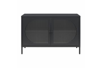 Skåp Luna 100x40x64 cm, Svart - 100x40x64 cm, Svart - Förvaring - Skåp - Förvaringsskåp - Säkerhetsskåp - Medicinskåp