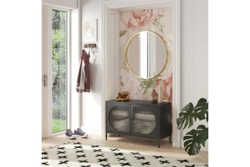 Skåp Luna 100x40x64 cm, Svart - 100x40x64 cm, Svart - Förvaring - Skåp - Förvaringsskåp - Säkerhetsskåp - Medicinskåp