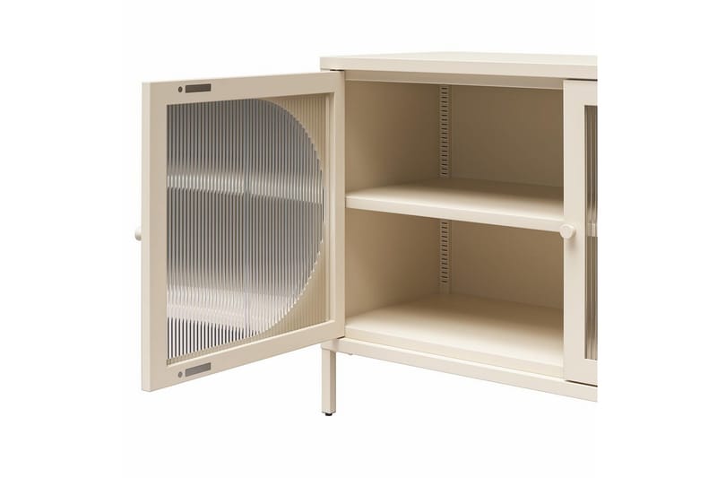 Skåp Luna 100x40x64 cm, Pergament - 100x40x64 cm, Pergament - Förvaring - Skåp - Förvaringsskåp - Säkerhetsskåp - Medicinskåp