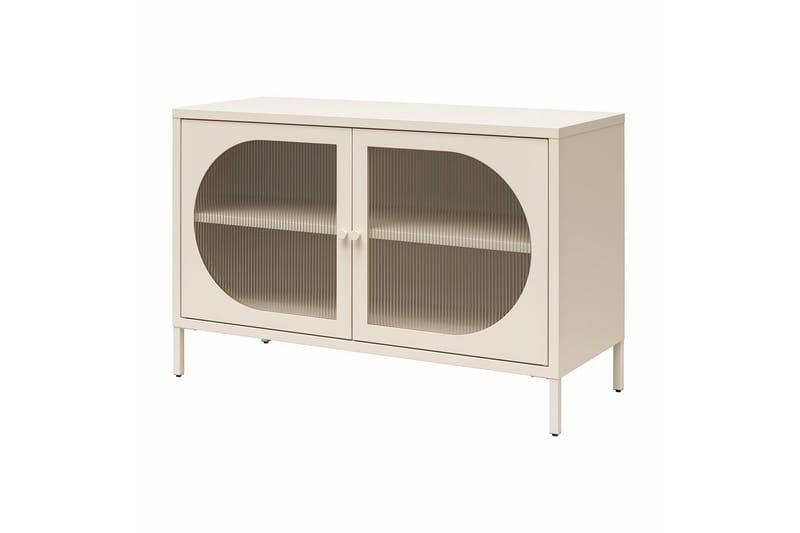 Skåp Luna 100x40x64 cm, Pergament - 100x40x64 cm, Pergament - Förvaring - Skåp - Förvaringsskåp - Säkerhetsskåp - Medicinskåp