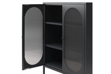 Skåp Luna 80x40x102 cm, Svart - 80x40x102 cm, Svart - Förvaring - Skåp - Förvaringsskåp - Säkerhetsskåp - Medicinskåp