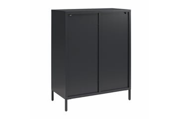Skåp Luna 80x40x102 cm, Svart - 80x40x102 cm, Svart - Förvaring - Skåp - Förvaringsskåp - Säkerhetsskåp - Medicinskåp