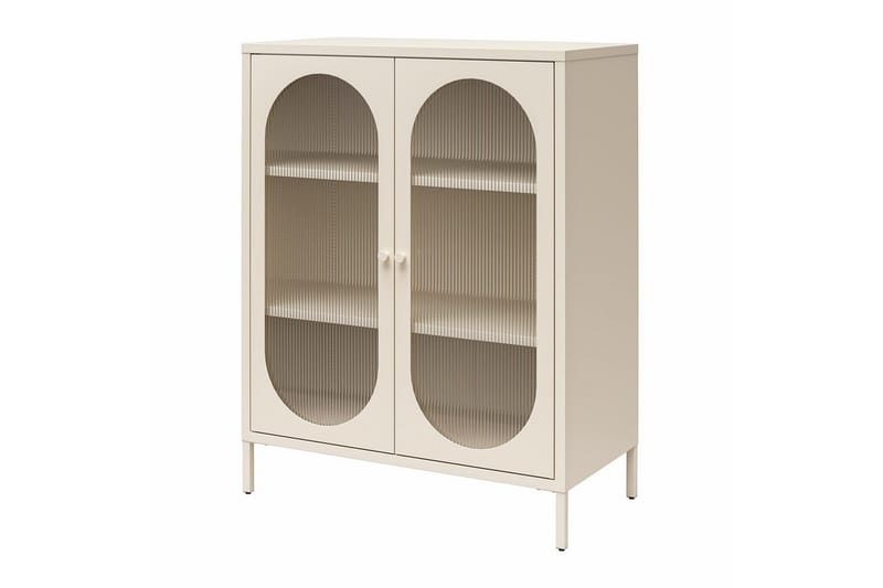 Skåp Luna 80x40x102 cm, Pergament - 80x40x102 cm, Pergament - Förvaring - Skåp - Förvaringsskåp - Säkerhetsskåp - Medicinskåp
