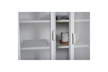 Skåp Misha - Vit, 40x80x102 - Förvaring - Skåp - Förvaringsskåp