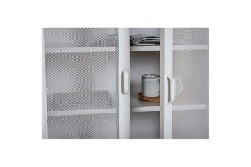 Skåp Misha - Vit, 40x80x102 - Förvaring - Skåp - Förvaringsskåp