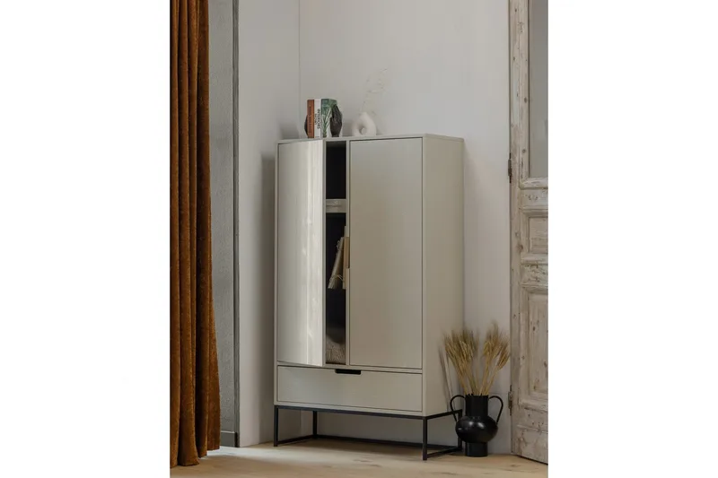 Skåp Silas 2-dörrar - Beige - Förvaring - Skåp - Förvaringsskåp